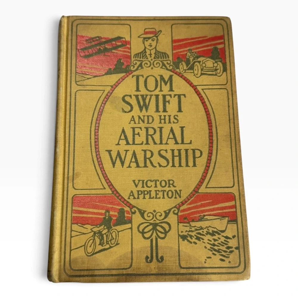 Vintage Tom Swift Book Set of 5 Victor Appleton Grosset & Dunlap Hardcovers